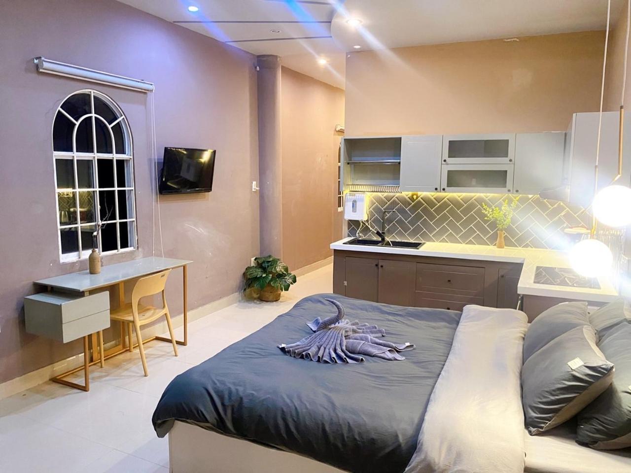 Nha Yen 1 Bed 2 Beds Hotel Homestay Hostel קאן טו מראה חיצוני תמונה