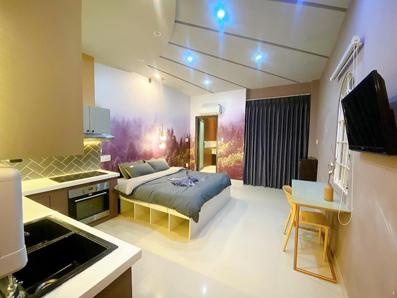 Nha Yen 1 Bed 2 Beds Hotel Homestay Hostel קאן טו מראה חיצוני תמונה
